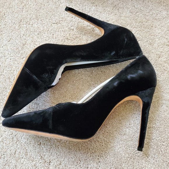 Alexandre Birman Clarice Velvet Pumps (Size 10) - Picture 2 of 7